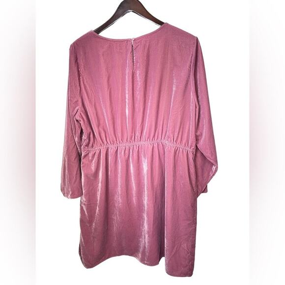 J. CREW NWT Pink Velvet Tulip Hem Dress Size 20 $98 MSRP - Picture 14 of 14